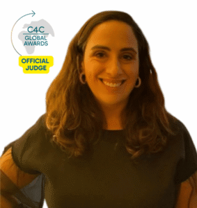 Sarah Beistel C4C Global Awards judge