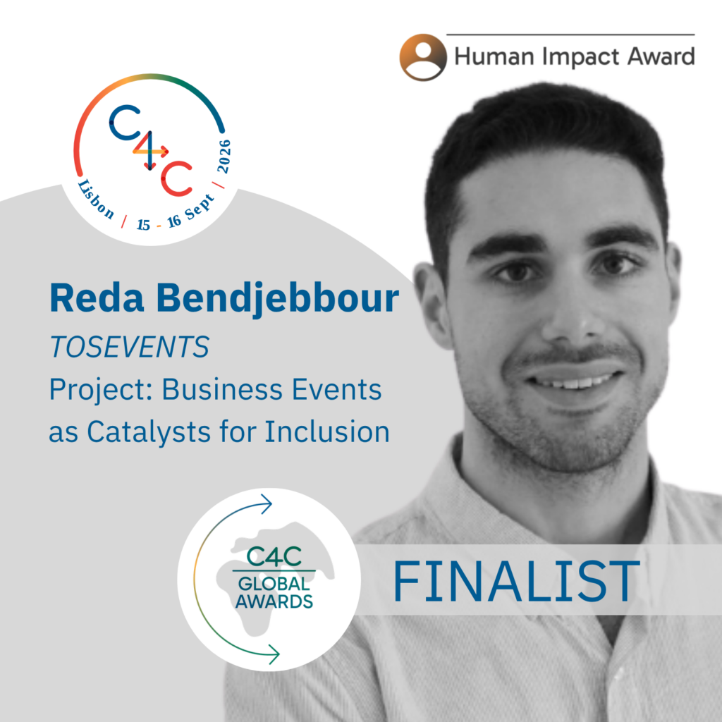 Reda Bendjebbour C4C Global Awards finalist